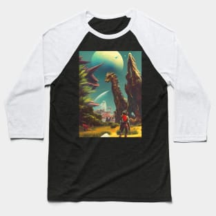 No Mans Sky - New Discovery Baseball T-Shirt